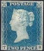 2d Blue 1840