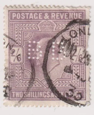 SG260/261 KEVII 2 X 2S 6D LILAC PERFS
