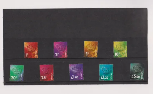 SG D102-D110 1994 POSTAGE DUES SET OF 9