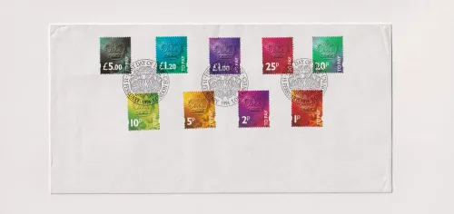 1994 POSTAGE DUES FDC 9 VALUES