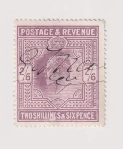 SG 260 KING EDWARD VII 2s 6d LILAC 1902