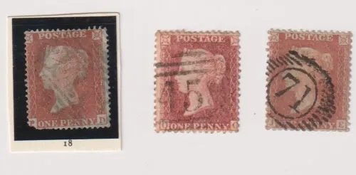 SG18 1d RED YELLOW-BROWN