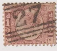 SG48 ½d ROSE RED BANTAM PLATE 10