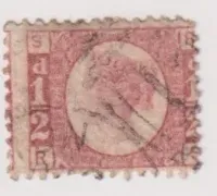 SG48 ½d ROSE RED BANTAM PLATE 4