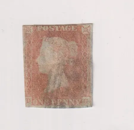 SG9 QV 1D RED WORN PLATE 