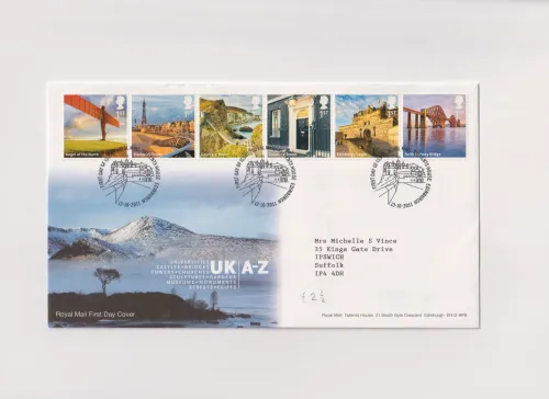 2011 UK A-Z FDC